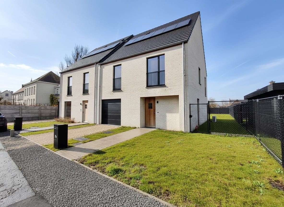 NIEUWBOUWWONING IN HARTJE POESELE MET TUIN | 4 SLPKS & GARAGE - foto 1