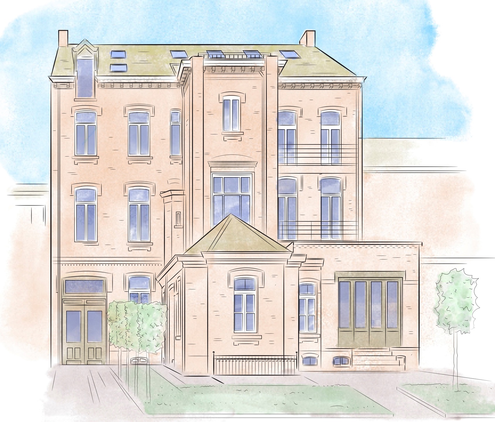 Appartement van 209m² + terras in uniek en historisch kader - foto 5