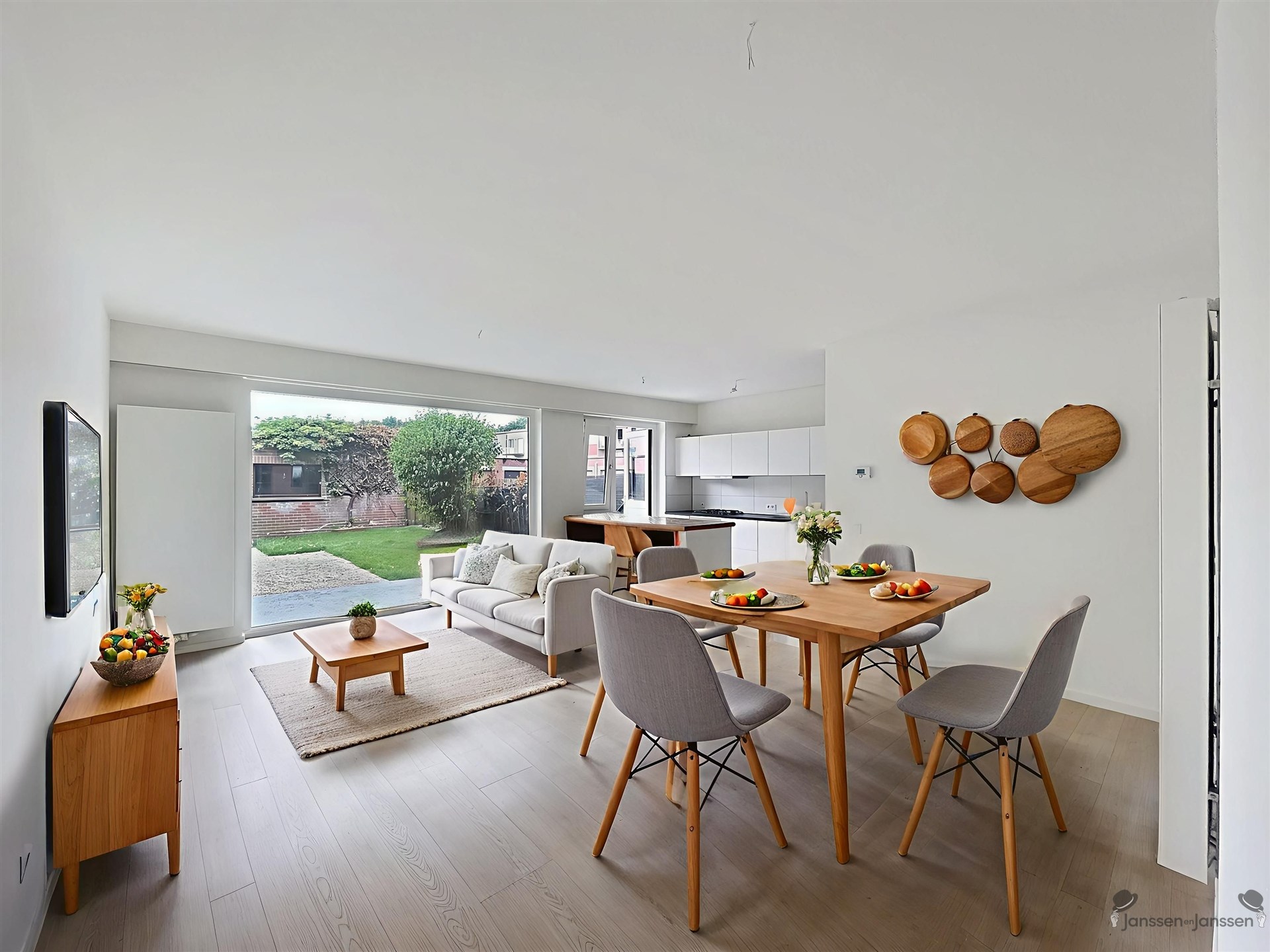 Gelijkvloers appartement met tuin én garagebox in Brasschaat - foto 1