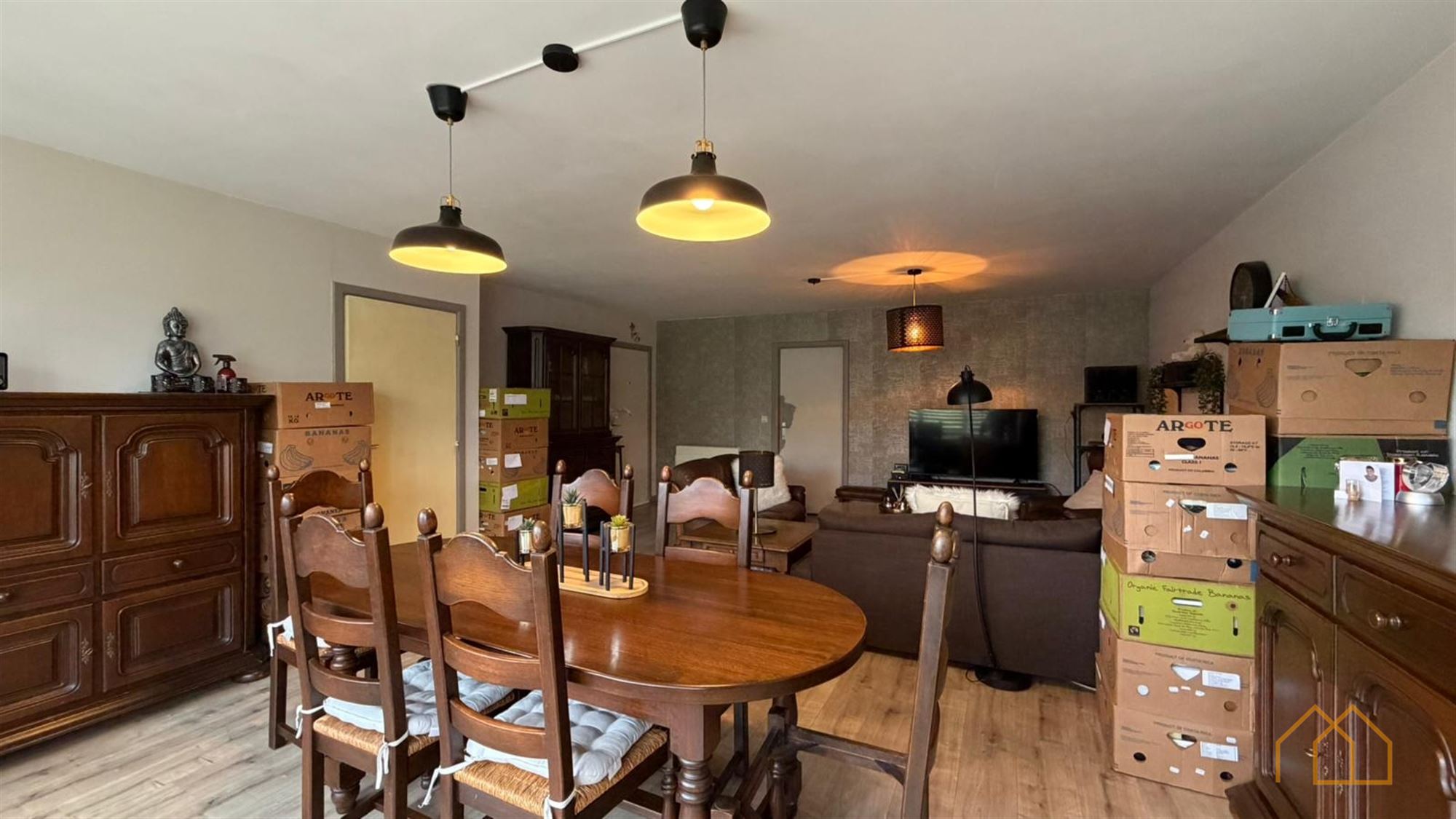 Appartement met 2slk, grote living, en eigen garage - foto 4