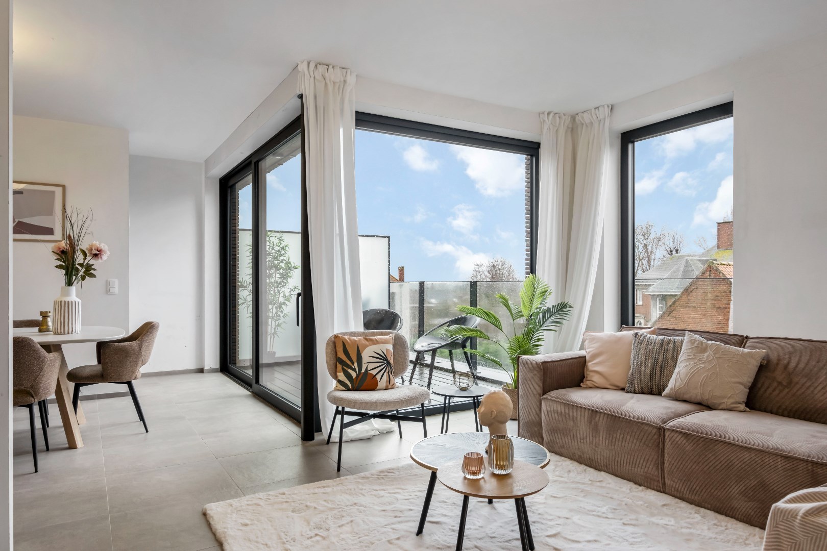 Duplex nieuwbouwappartement met 2 slaapkamers te Beselare - foto 1