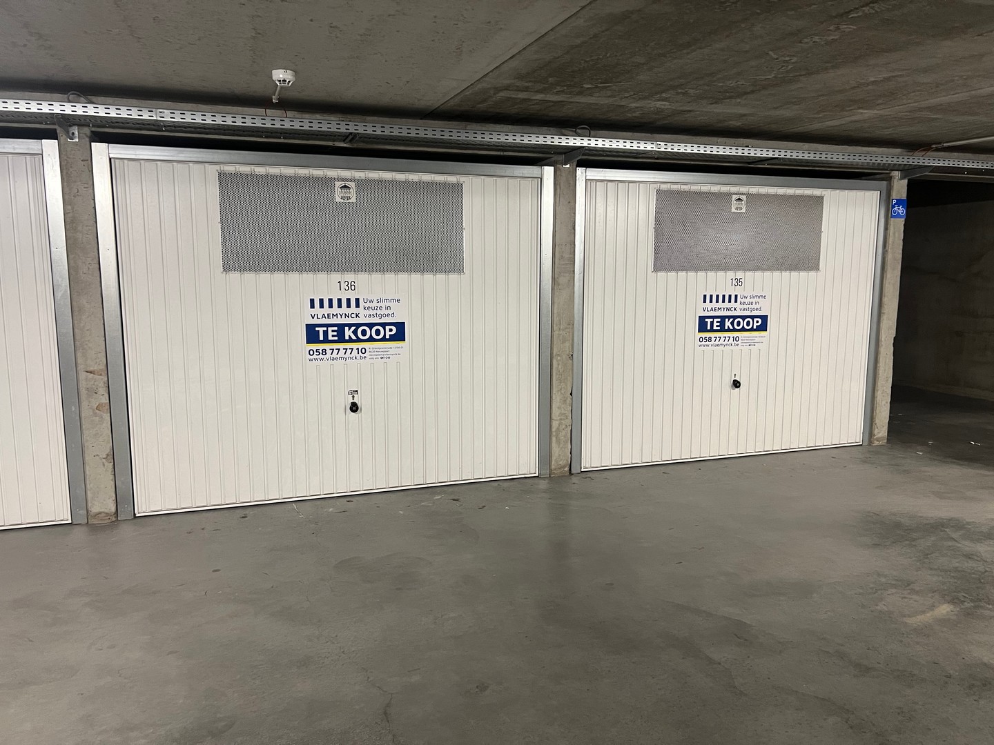 Afgesloten garagebox in ondergronds garagecomplex met inrit via Dienstweg Havengeul - foto 1
