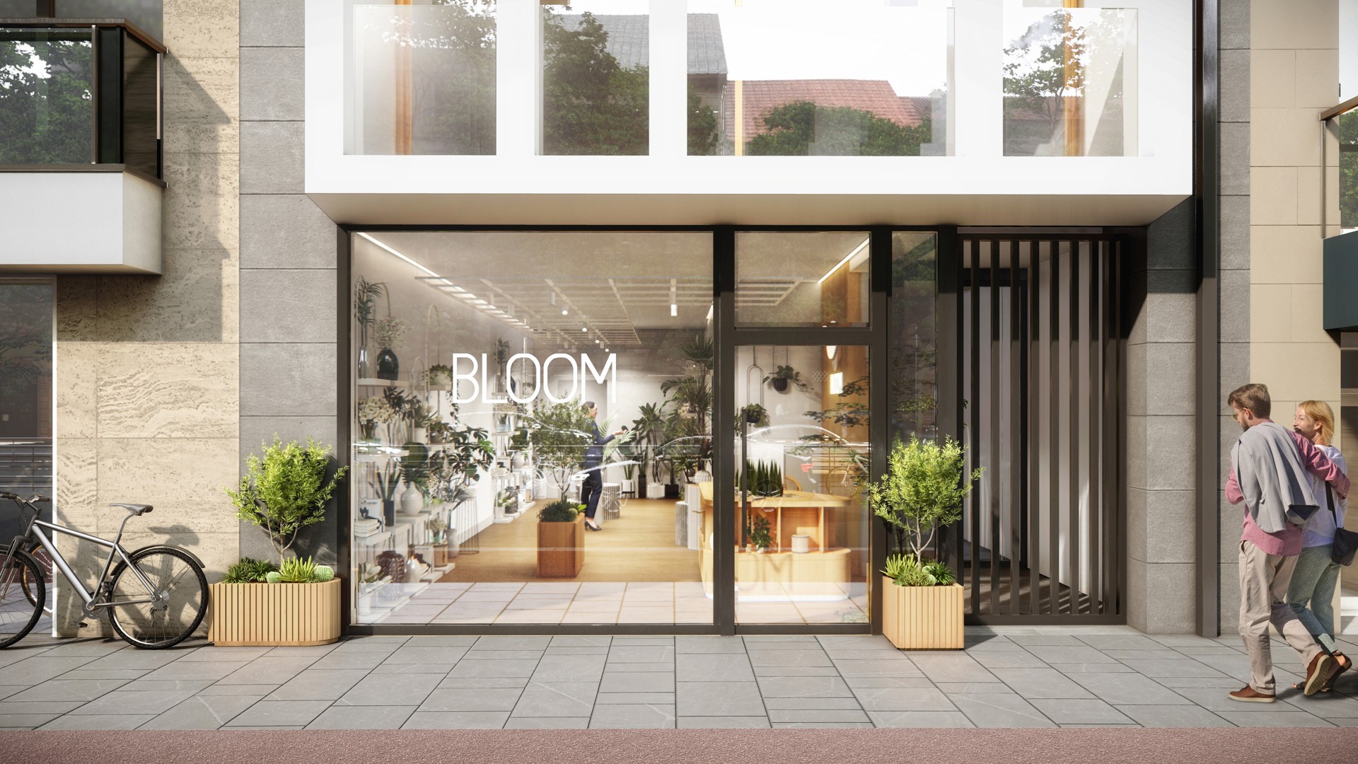 COMMERCIEEL GELIJKVLOERS OP ZEER CENTRALE LIGGING - foto 1