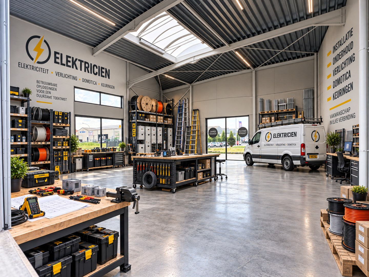 Loods te koop – 225 m² met 3 parkeerplaatsen inbegrepen op de industriezone te Ichtegem - foto 5