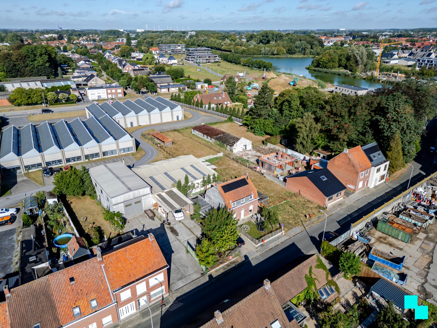 Interessante bouwgrond voor ééngezinswoning en handelsactiviteit te Ingelmunster - foto 5