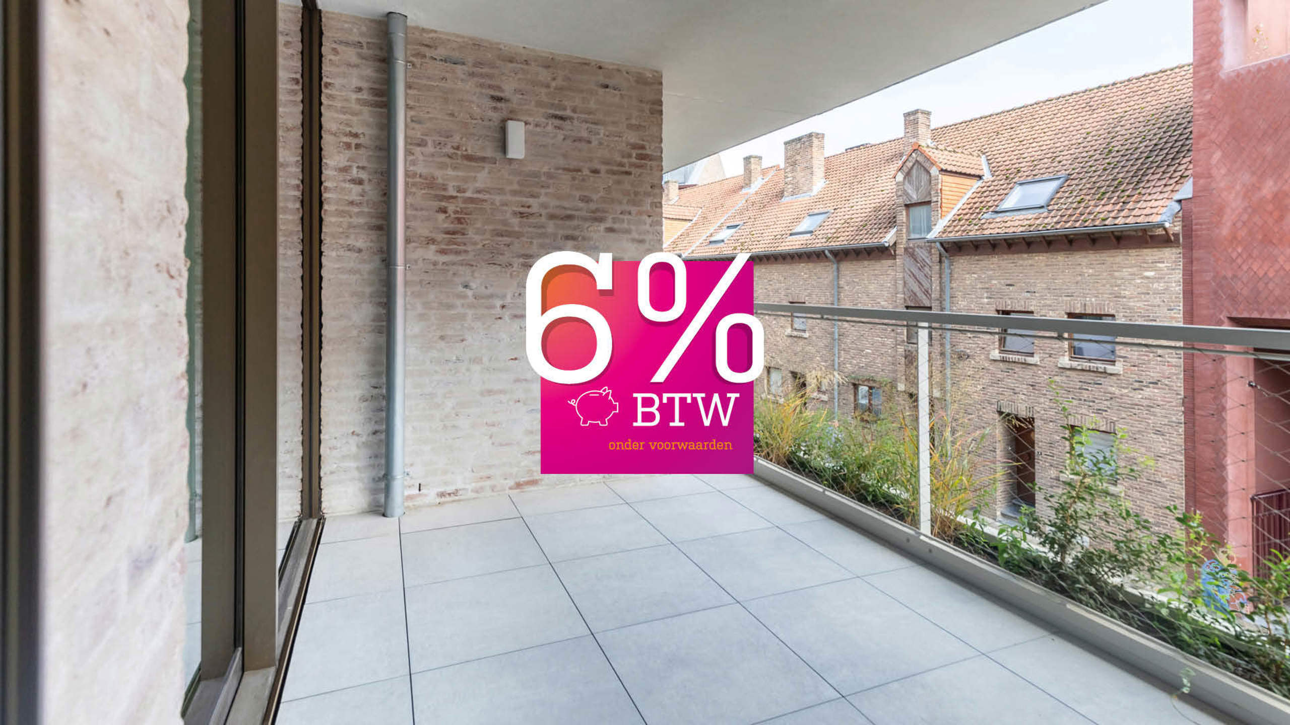 APPARTEMENT 1 SLAAPKAMER MET GROOT TERRAS - foto 1