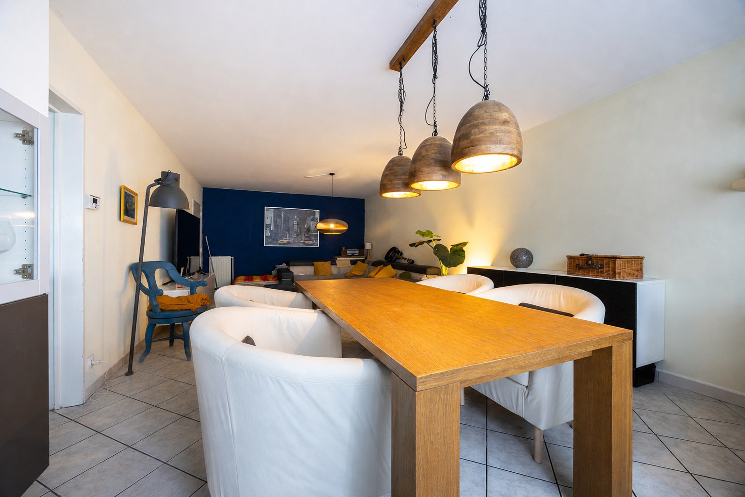Gelijkvloers appartement met 3 slaapkamers en tuin - foto 2