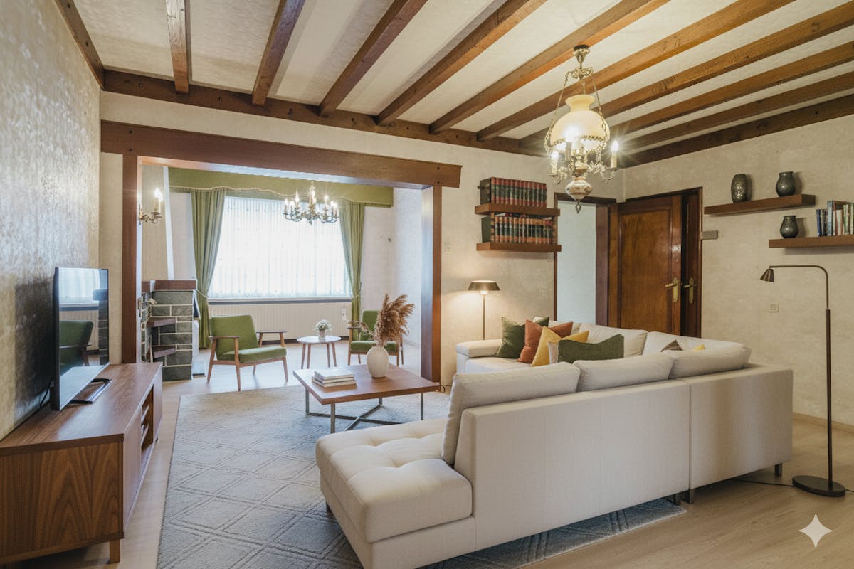 Maison familiale à rénover à vendre Aalbeke/Kortrijk - photo 3