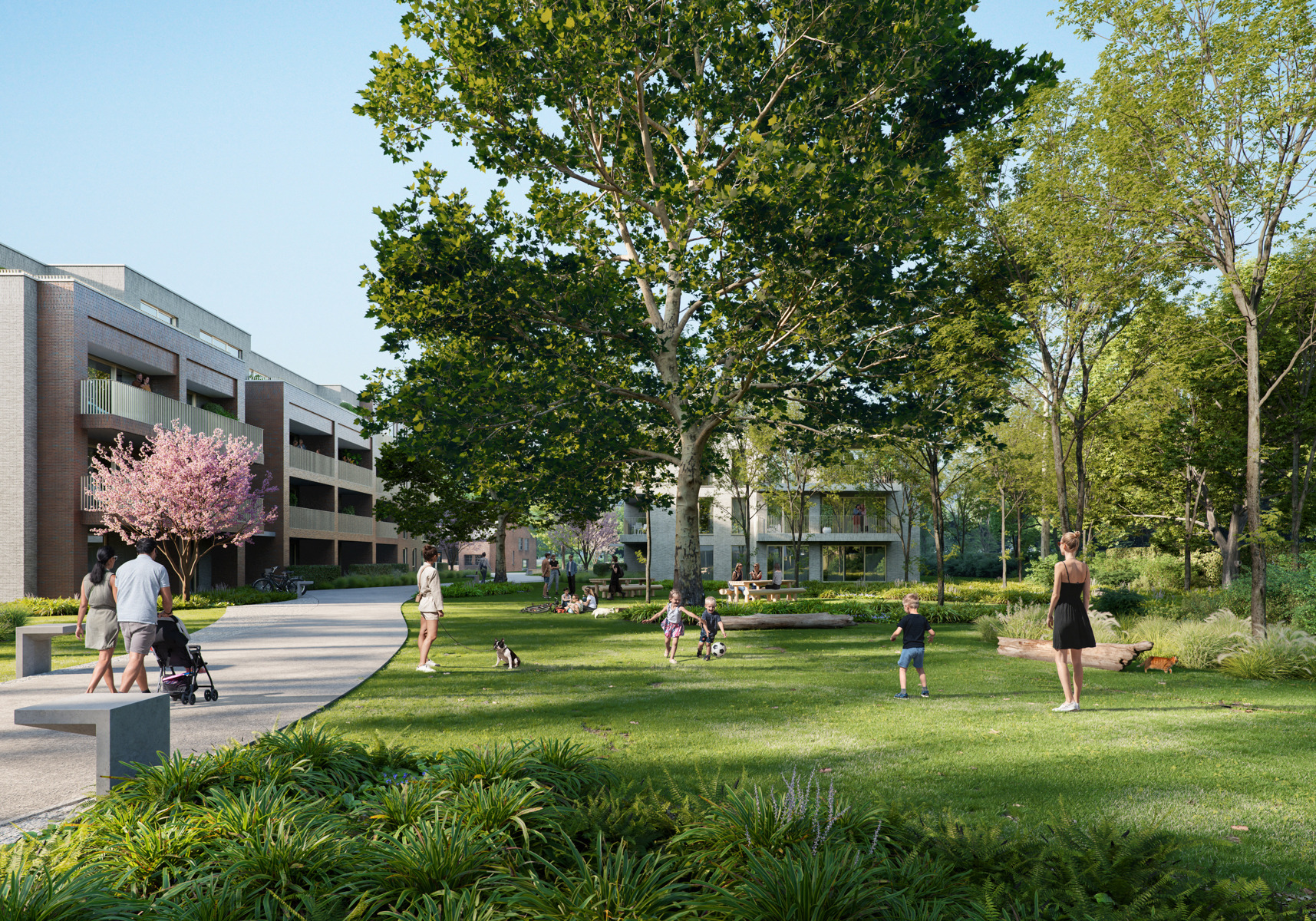 Nieuwbouwappartement met 2 slaapkamers en tuin van 105 m². - foto 1