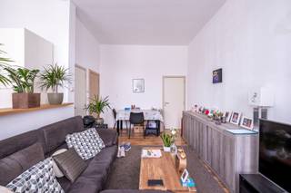Gezellig en licht appartement met 1slaapkamer. <br /><br />Ligging <br />Zeer goede en rustige ligging, in het Sint Andries kwartier vlakbij het Zuid, leuke terrasjes, winkels en openbaar vervoer zijn op wandelafstand te vinden.<br /><br />Beschikbaar vanaf 1 december. <br />Contacteer ons nu voor een afspraak ter plaatse! <br /><br />Indeling <br />Leefruimte met open ingerichte keuken (voorzien van kookvuur, dampkap, koelkast), slaapkamer, badkamer met douchebad en lavabomeubel, apart toilet, berging. <br /><br />Bijzonderheden <br />2e verdieping met trap (geen lift) <br />Maandelijkse kosten 100 euro (provisie voor verbruik water, gas, en elektriciteit). <br />Cv op gas, ramen met dubbele beglazing.<br />EPC score 226 kWh/m² (laag verbruik). <br />Wij zoeken voor dit appartement een rustige alleenstaande persoon ,geen koppel.