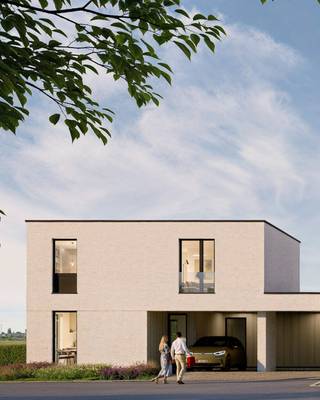 In de Elstarstraat, vlakbij de groene fruitvelden en in een zeer rustige omgeving, staat een nieuw aanbod woningen te koop. Er zijn slechts 6 woningen beschikbaar. Deze huizen bieden moderne, tijdloze architectuur en pure rust. Kies jouw favoriete stijl en beleef het comfort van een volledig nieuwe woning in deze exclusieve fase.<br /><br />Lot 139 is een halfopen bebouwing met 3 slaapkamers en een grondoppervlakte van 331 m². De woning beschikt over een berging en carport.<br /><br />Zie jij jou en je gezin graag thuiskomen in Bilzen Bivelenhof? Contacteer vrijblijvend onze sales consultant Marisa Marasco op 089 68 05 37 of via mail marisa.marasco@matexi.be.