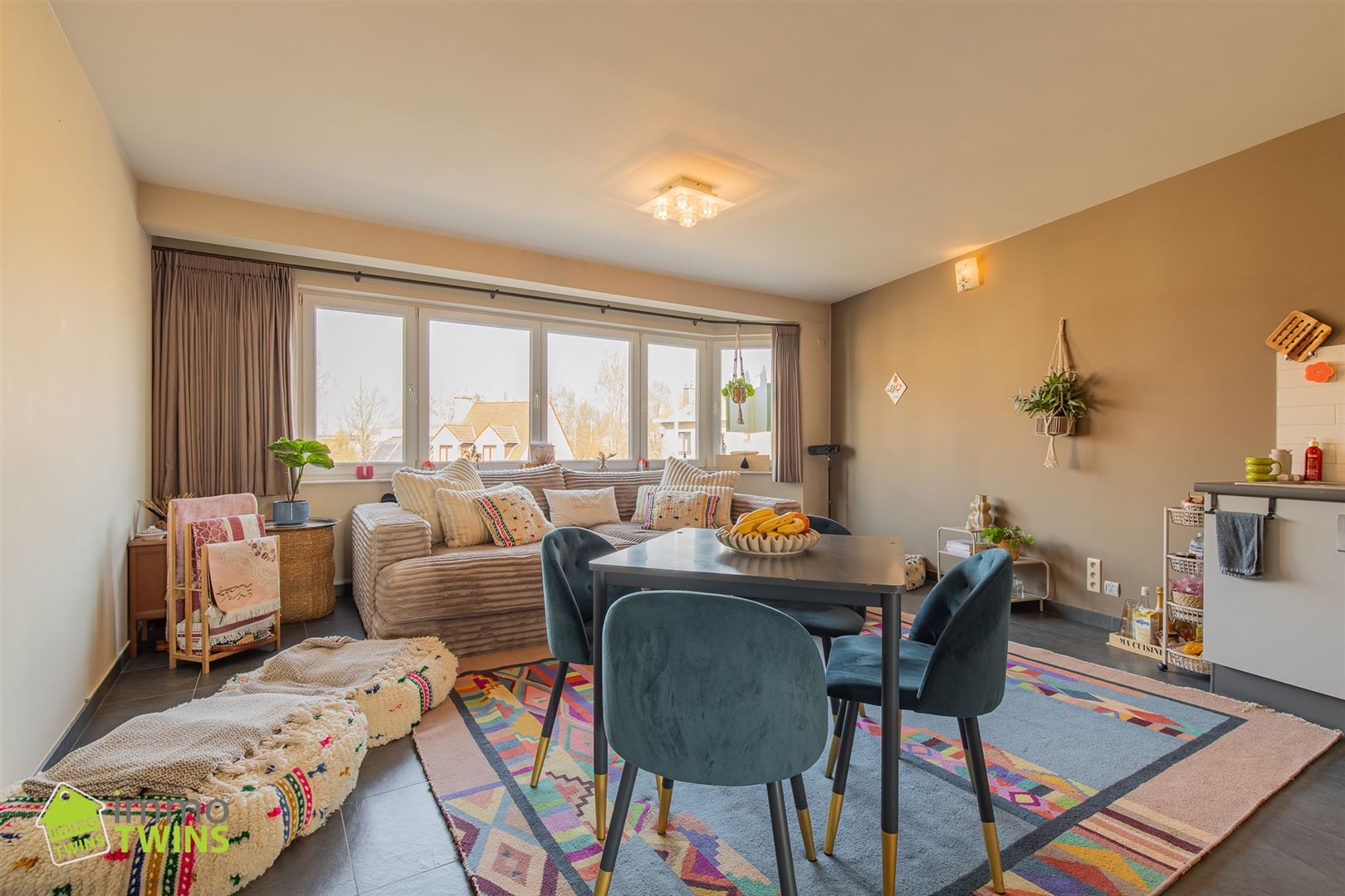 Leuk 1-slaapkamer appartement, met staanplaats en zonnige dakterras - foto 2