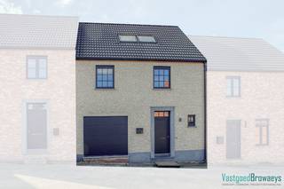 Deze goed georiënteerde nieuwbouwwoning is gelegen in Michelbeke en afgewerkt met uiterst duurzame materialen. Deze omvat een inkomhal,...