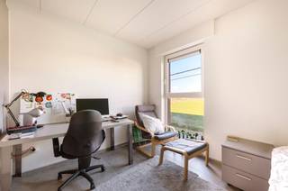 <p><span>Deze gemeubelde studentenkamer is gelegen op een strategische locatie, in de achtertuin van de Thomas More hogeschool in Geel. </span></p><p><span> </span></p><p><span>De kamer beschikt over een eigen badkamer met douche en toilet. </span></p><p><span> </span></p><p><span>De kamer is verhuurd voor het academiejaar 2026-2027.</span></p>