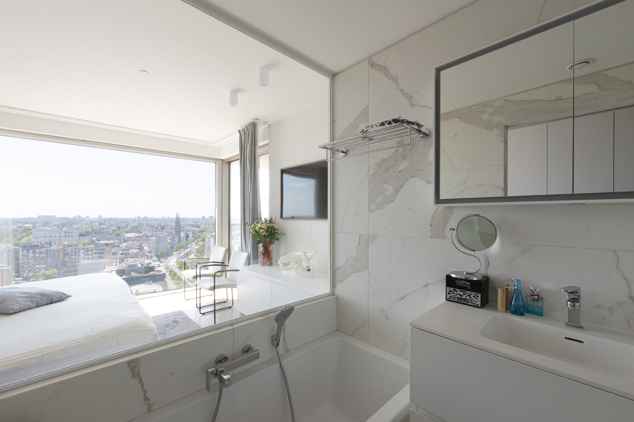 ANTWERPEN CENTRUM - Hoekappartement met panoramisch zicht - foto 5