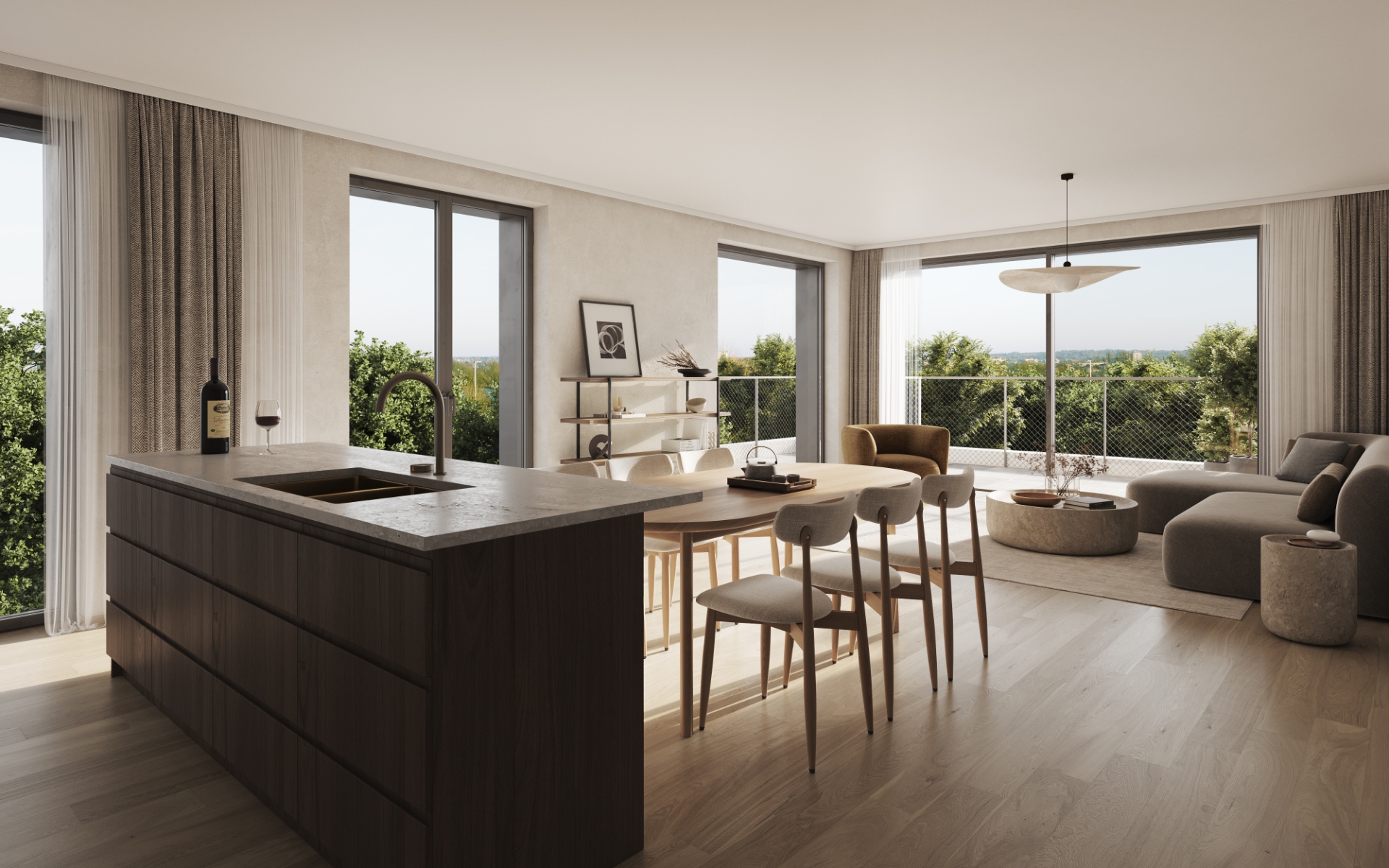 3 slaapkamer appartement met veel licht - The Garden - foto 3