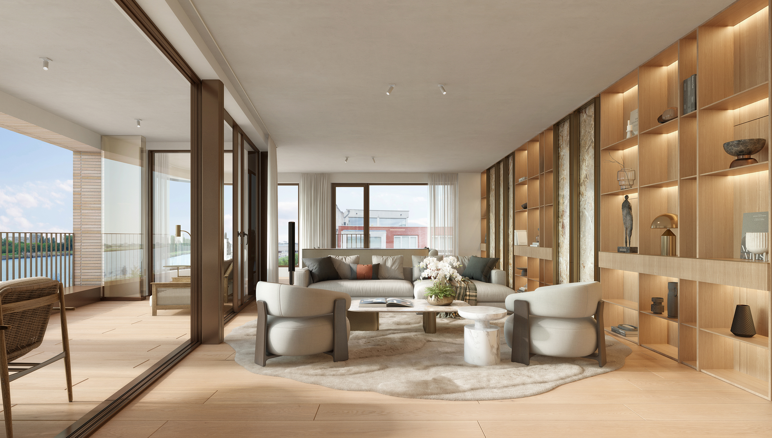 ANTWERPEN KAAIEN - Subliem wonen aan de Schelde - foto 3