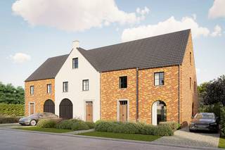 Prachtige nieuwbouwwoningen op toplocatie. Ontdek vijf stijlvolle nieuwbouwwoningen – vier halfopen en één gesloten – op de hoek van de Bredestraat en Molzelebilk in Oostakker, een ideale locatie in een rustige buurt.<br />Elke woning biedt een ruime leefruimte met open keuken, inkomhal, apart toilet en berging. Twee woningen beschikken over een inpandige garage, terwijl de andere drie een praktische bureauruimte hebben.<br />Op de verdieping vindt u drie comfortabele slaapkamers, een afzonderlijk toilet op de nachthall en een badkamer met zowel een douche als een ligbad. Via een vaste trap bereikt u de zolder, die kan worden ingericht als vierde slaapkamer of polyvalente ruimte.<br />Kies voor een volledig afgewerkte sleutel-op-de-deurwoning of ruwbouw wind- en waterdicht, afgestemd op uw wensen. Geniet van modern wooncomfort in een aangename omgeving met vlotte bereikbaarheid. De woning met lotnummer 5 is verkocht.<br />Neem vandaag nog contact op voor meer info of een bezoek ter plaatse!