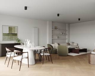 <span><strong>**Residentie Delaunois weet wat hoogwaardig wonen is**</strong></span><br /><br />Rustig en modern wonen aan de Leuvense Stadsrand, je zou van minder wegdromen. De straat <strong>Alfred Delaunois</strong> werd genoemd naar de Belgische kunstschilder “Alfred-Napoléon (Alfred) Delaunois”. Grafisch bevinden we ons aan de Zuidelijke kant van Leuven namelijk zijde Heverlee. Niet alleen de ligging van het pand is een troef maar ook het pand zelf laat niets aan de verbeelding over. Dit gebouw ondergaat op heden een renovatie met aandacht voor de <strong>energiezuinigheid</strong> tevens <strong>materiaalkeuze en detail, ruimte en lichtinval</strong> en dit allemaal in een huiselijk kader. De <strong>terrassen</strong> op de verdiepen zorgen dat genieten van het zonnetje, de buitenlucht, de rust ... hier een dagelijks gegeven zal zijn. Het gebouw zelf is een combinatie van <strong>2 en 3 slaapkamer appartementen</strong> en met <strong>één of twee badkamers</strong> naargelang de grootte van het appartement. Het design van de keuken is functioneel, straalt rust uit en gekenmerkt door het gebruik van kwaliteitsvolle materialen. Eenzelfde voor de badkamers. Bijkomend tegen een meerprijs bieden wij <strong>garageboxen of een autostaanplaats</strong> aan. Ook het voorzien van <strong>meubels</strong> kan optioneel voorzien worden.<br /><br />Wenst u meer informatie betreffende dit project? Of een specifiek appartement? Met plezier!<br /><span><strong>Vraag onze digitale brochure op of plan gewoonweg meteen uw bezoekje in:</strong></span><br />Contact: Jacky@connect-immo.be – 0495 53 46 49<br /><br />EPC-Proefcertificaat