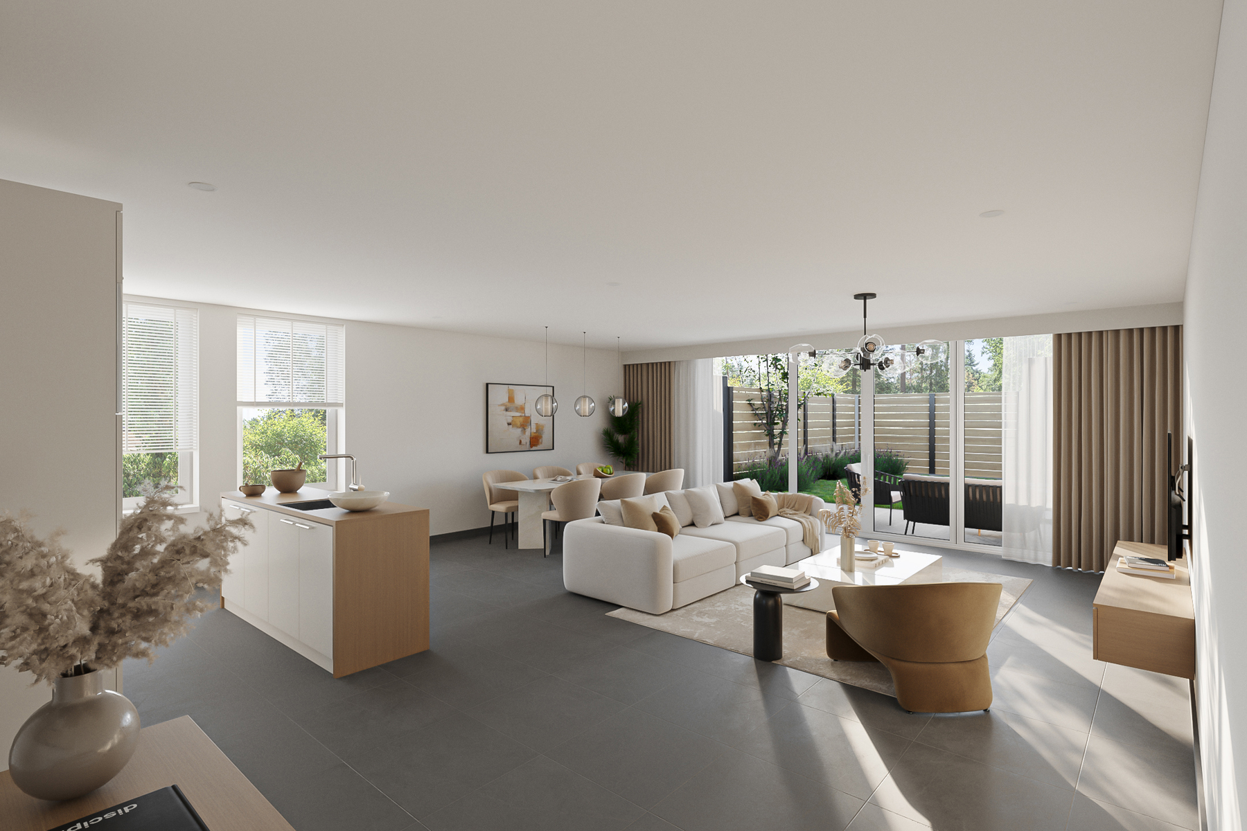 GLV 3-slpk. appartement (121m²) met tuin &amp; 2 parkeerplaatsen - foto 4