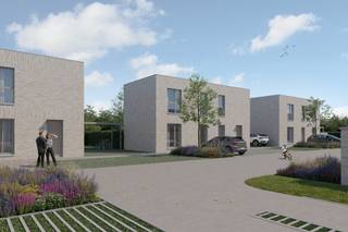 Moderne halfopen energiezuinige woning (197 m²) met 2 slaapkamers, 2 parkeerplaatsen aan de woning en een tuin.<br /><br />Deze halfopen woning wordt gebouwd in een moderne, hedendaagse stijl. Deze patiowoning beschikt over een perceel van 197 m² is voorzien van vloerverwarming en een warmtepomp. Op het gelijkvloers vind je de inkomhal met apart gastentoilet, berging,leefruimte en keuken. Op de eerste verdieping vind je 2 slaapkamers, een apart toilet en 1 badkamer.<br /><br />Meer info? Contacteer ons via 03 808 15 31 of bekijk matexi.be/deurne