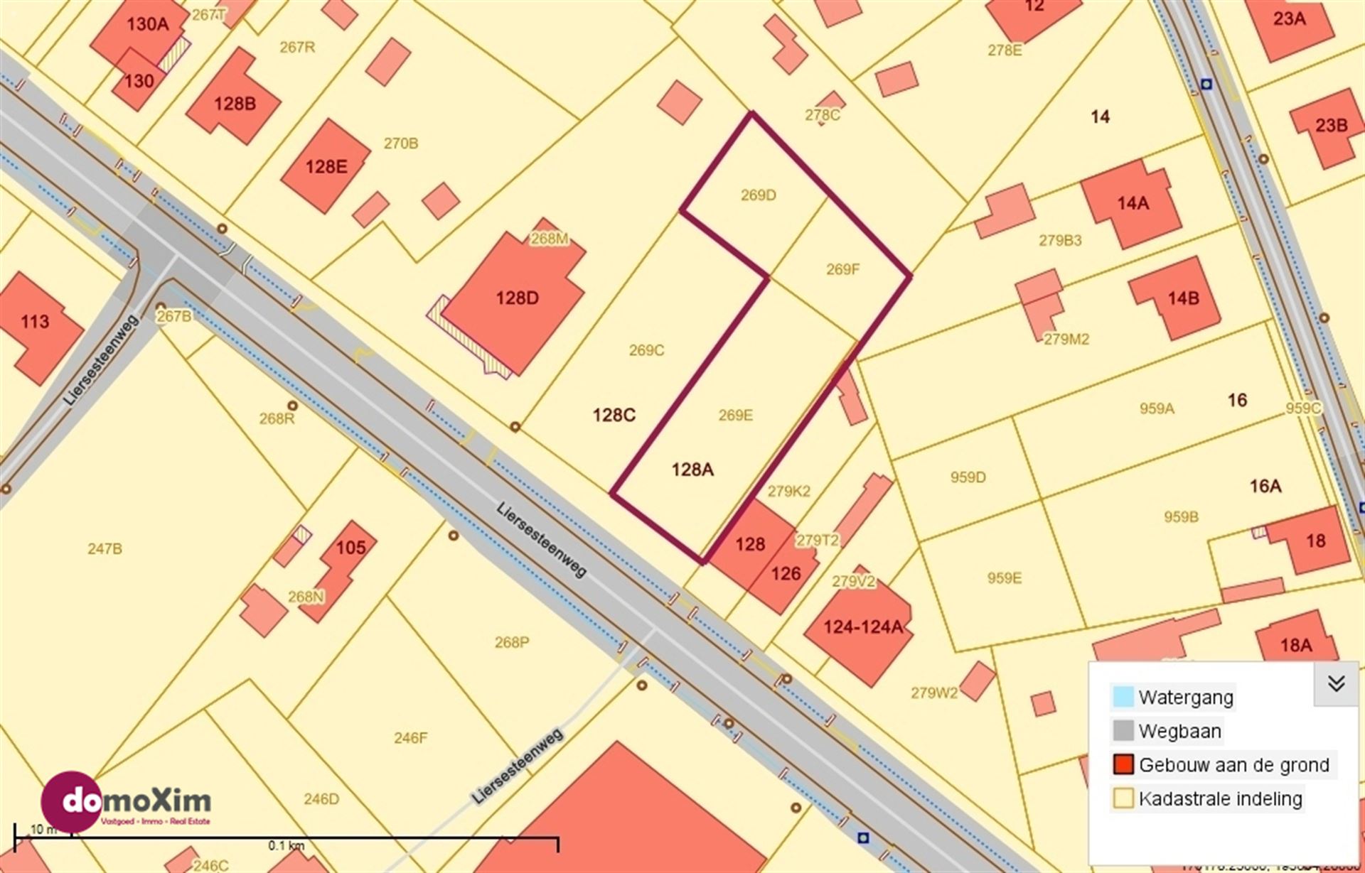 Ruime bouwgrond van 17are 90ca voor OB met NW oriëntatie - foto 2