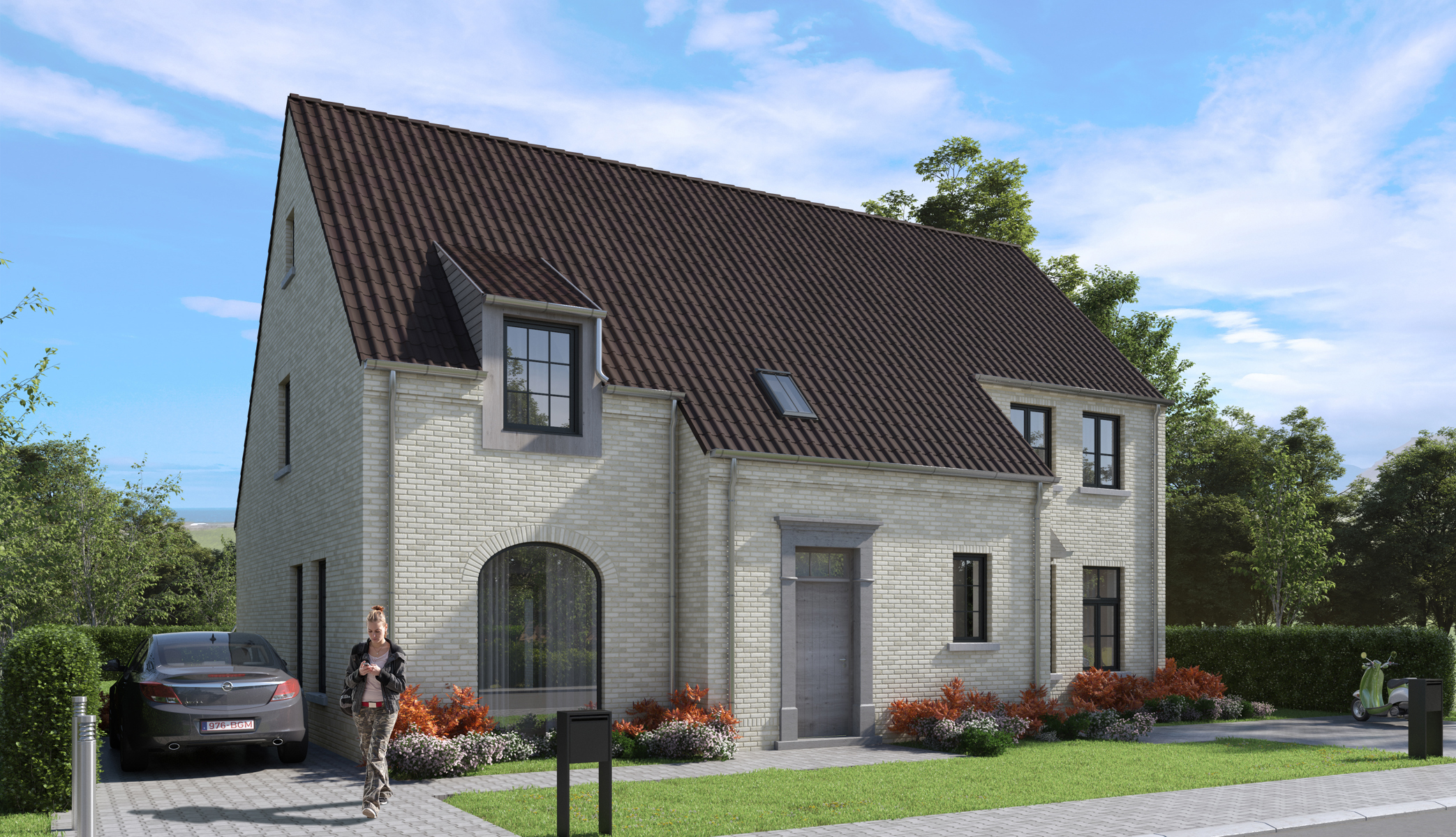 Landelijke, halfopen woningen - foto 2