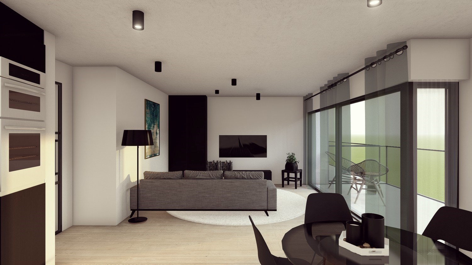 Nieuwbouwappartement op toplocatie in hartje Lanaken met zonnig terras - foto 1