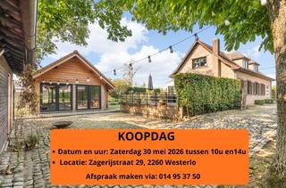 KOOPDAG: Zaterdag 30 mei vanaf 10u tot 14u. Verplicht afspraak maken!Uitzonderlijke villa op een prachtig perceel van 1.759 m² te Voortkapel...