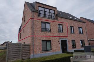 Appartement op de eerste verdieping met twee slaapkamers te Wiekevorst.Dit appartement bestaat uit een woonkamer, keuken (voorzien van o.a. koelkast,...