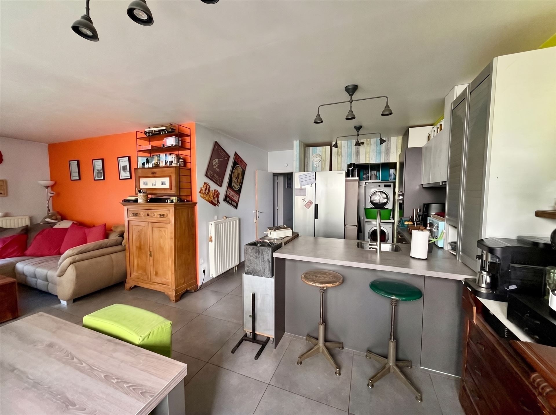 Gelijkvloers 2 slk. apt met tuin. - foto 4
