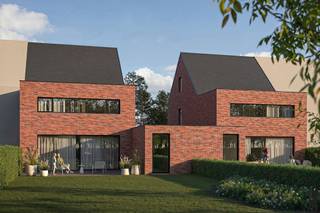 Moderne <strong>BEN</strong> <strong>nieuwbouwwoning </strong>met <strong>3 slpk.</strong> te <strong>Meer - Hoogstraten!</strong><br /><br /><span>INDELING<br /></span><strong>Gelijkvloerse verdieping:<br /></strong>- Inkomhal met gastentoilet<br />- Ruime open leefruimte met uitgeruste keuken<br />- Inpandige garage<br />- 2 ruime bergingen<strong><br /><br />Eerste verdieping:<br /></strong>- Hoofdslaapkamer met dressingruimte<br />- 2 slaapkamers van ca. 10,4 - 13m²<br />- Badkamer<br />- Separaat toilet<br /><br /><strong>Tweede verdieping:</strong><br />- Grote, open ruimte welke verder in te richten is naar wens<br />- Bergruimte<br />- Technische ruimte<br /><br /><span>BIJZONDERHEDEN</span><br />- <strong>Afwerking naar wens</strong> volgens budgetten opgenomen in het lastenboek<br />- <strong>E-peil 7</strong><br />- Stalen deur voorzien tussen inkomhal - woonkamer<br />- Terras, oprit en de <strong>tuin </strong>worden ingericht opgeleverd<br />- Nabij de <strong>Nederlandse grens</strong>, alsook de toegangsweg richting <strong>Antwerpen</strong>