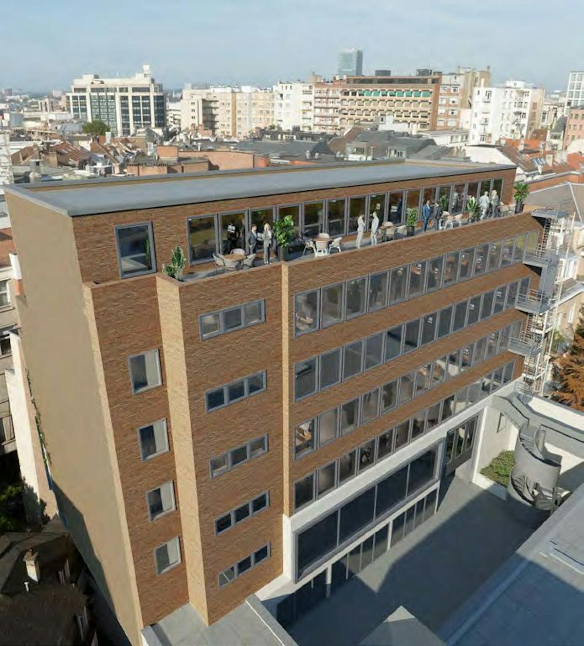 Bureaux B.HIVE rénovés au cœur de Saint-Gilles - photo 5