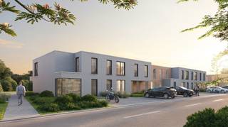 Deze moderne gesloten woning met 3 slaapkamers combineert een compacte vorm met een slimme en comfortabele indeling.

Je woont in ’t Cleygoed, een verkeersluw parkdomein tussen de polders, op fietsafstand van de kust. Rust, groen en veiligheid zijn hier vanzelfsprekend.

De woning wordt volledig afgewerkt opgeleverd: keuken, badkamer en vloeren inbegrepen. De afwerking kies je zelf volgens de voorziene budgetten uit het lastenboek, helemaal volgens jouw smaak.

Dankzij warmtepomp, vloerverwarming en zonnepanelen woon je energiezuinig en toekomstgericht, met een E peil van 10 en lage energiekosten.

Wil je graag meer weten over deze woning? Contacteer onze nieuwbouwadviseur of download de projectbrochure.
