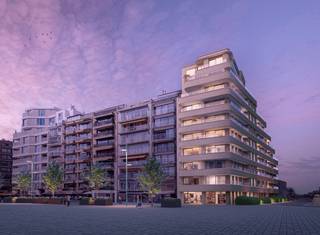 Residentie Edgar Degas verrijst op de hoek van de Markt en de Meeuwenlaan in De Panne, op een locatie die rust en bereikbaarheid combineert. Dankzij de centrale ligging bevinden winkels, horeca en openbaar vervoer zich op wandelafstand, terwijl de drukte van het centrum net buiten beeld blijft. Een ideale uitvalsbasis voor wie centraal wil wonen zonder in te boeten op woonkwaliteit.<br /><br />Dit appartement op de 1ste verdieping met terras maakt deel uit van een residentie met 28 wooneenheden, telkens afgewerkt met duurzame en onderhoudsvriendelijke materialen. Elke unit beschikt over vloerverwarming via geothermie, dit systeem benut aardwarmte voor verwarming in de winter én passieve koeling in de zomer. Het ventilatiesysteem D draagt bij aan een aangenaam en energiezuinig binnenklimaat.<br /><br />Indeling: inkomhal met plaats voor vestiaire | leefruimte met open keuken en toegang tot zonneterras | aanpalende berging met voorziening voor wasmachine | badkamer met inloopdouche en lavabo in meubel | twee slaapkamers met toegang tot terras achteraan | afzonderlijk toilet. <br /><br />Er is een private kelder en een gemeenschappelijke fietsenberging voorzien. Mogelijkheid tot aankoop van een ondergrondse parkeerplaats.<br /><br />Rustig wonen, pal in het centrum van De Panne? Contacteer ons snel voor een afspraak of een bezoek aan het modelappartement.