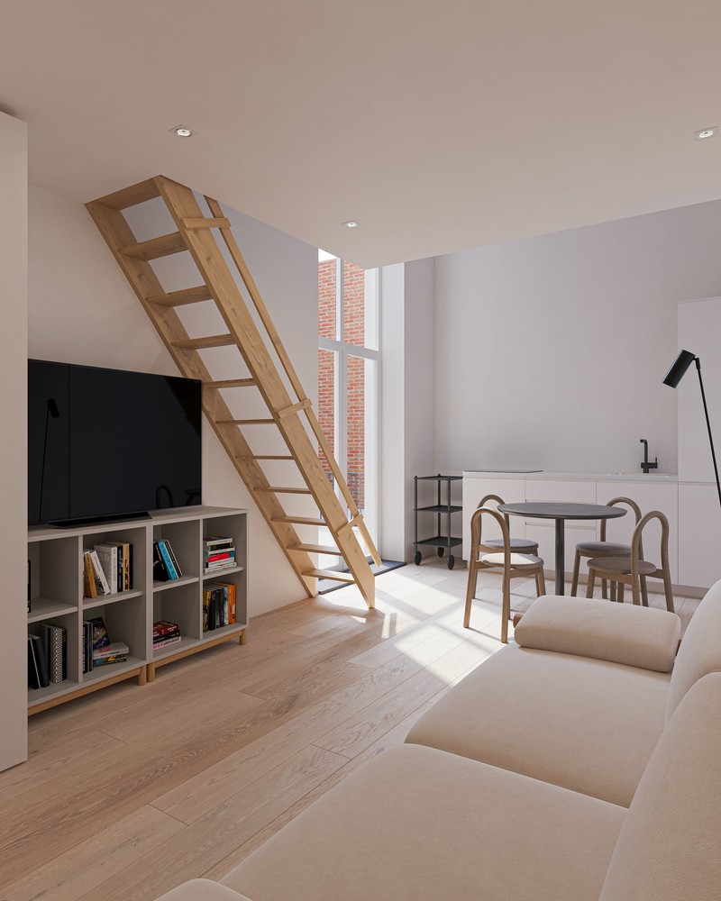 Nieuwe gemeubelde studio's met een EPC A-label op een toplocatie te centrum Leuven! - foto 5