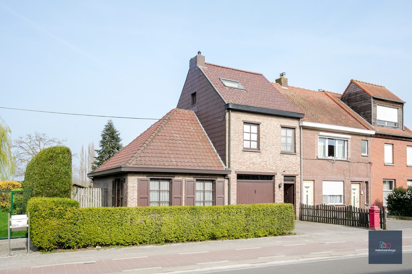 Ruime  halfopen bebouwing  met  zonnige tuin, terras en garage in Waarschoot - foto 2