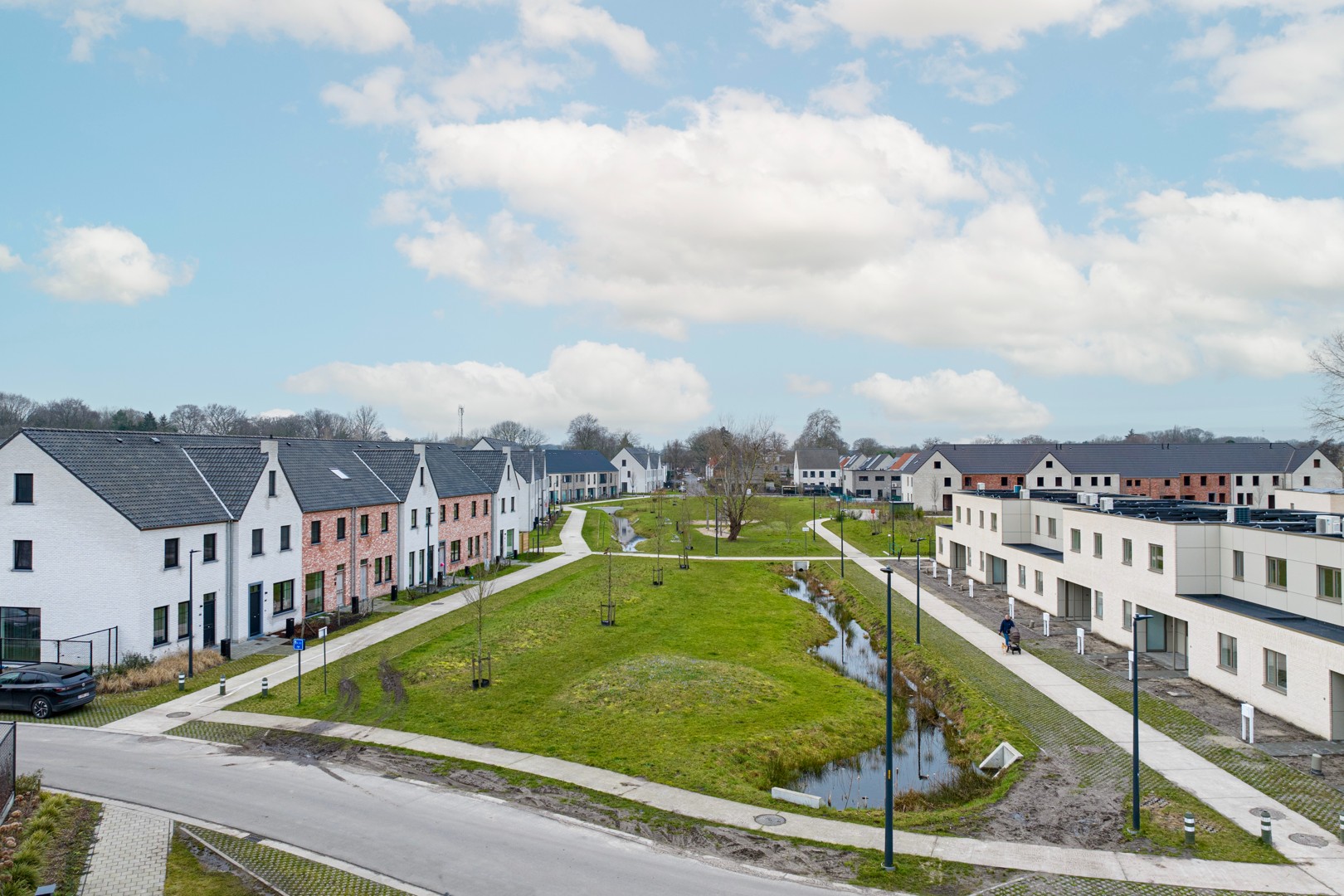 Stijlvolle nieuwbouwwoning (excl. 21% btw) in een rustige, groene omgeving te koop in Oostakker. - foto 3