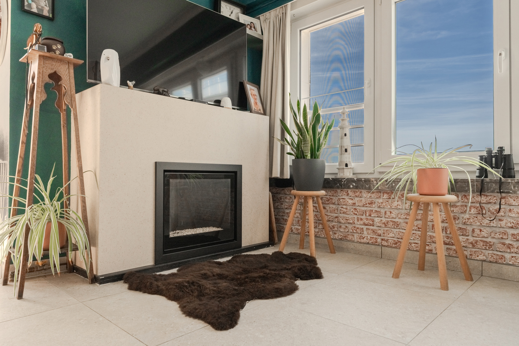 Lichtrijk éénslaapkamerappartement met zonneterras en zijdelings zeezicht in Westende - foto 4