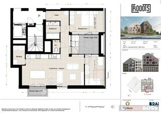 Het nieuwbouwproject van residentie ROOOTS ligt op de hoek van de Molendam en Saint-Sauveurstraat te Ronse. Dit op wandelafstand van het centrum, station en warenhuizen. <br /><br />Dit appartement bevindt zich op de 4de verdieping en geniet van een prachtig zicht!<br />INDELING: inkomhal, gastentoilet, leefruimte met ingerichte keuken, slaapkamer 1, badkamer, slaapkamer 2, berging en terras!<br /><br />PLUSPUNTEN: <br />+ Bijna-energieneutraal (max E30) <br />+ Onroerende voorheffing: 50% vrijstelling onroerende voorheffing<br />+ centrale verwarming: warmtepomp & vloerverwarming <br />+ prachtig zicht <br />+ Ondergrondse garageboxen, autostaanplaatsen en bergingen <br />+ Nabij station, scholen & warenhuizen <br />+ Interessante investering <br />+ prachtig zicht!<br /><br />MEER INFORMATIE OVER DIT PRACHTIG PROJECT? CONTACTEER jens@immoboss.be of 0488 98 13 30
