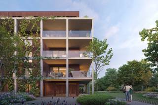 Licht en slim ingedeeld 2-slpk appartement van 92 m² op het gelijkvloers met een royaal terras van 34 m². Geniet van een open leefruimte, veel licht en directe toegang tot het groen. Energiezuinig wonen met duurzame technieken, perfect voor koppels of kleine gezinnen die centraal in Schelle willen wonen.<br /><br />Dankzij een geothermische warmtepomp, vloerverwarming, hoogrendementsbeglazing, zonnepanelen en slimme ventilatiesysteem bespaar je aanzienlijk op je energiekosten.<br /><br />Sleutel-op-de-deur afgewerkt volgens jouw smaak. Inclusief staanplaats, berging en fietsenstalling.