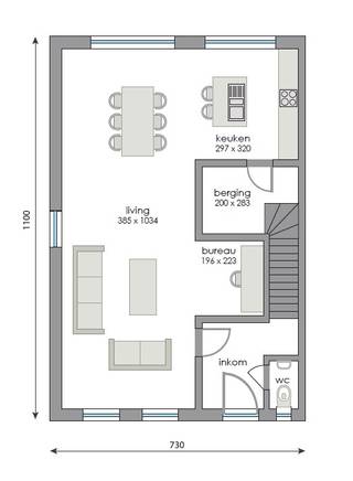 TE KOOP in WAARSCHOOT aan de Renning 14 Mooi gelegen perceel bouwgrond voor het bouwen van halfopen bebouwing. Lot 5 & 6 : Opp. : +/- 265 m²...