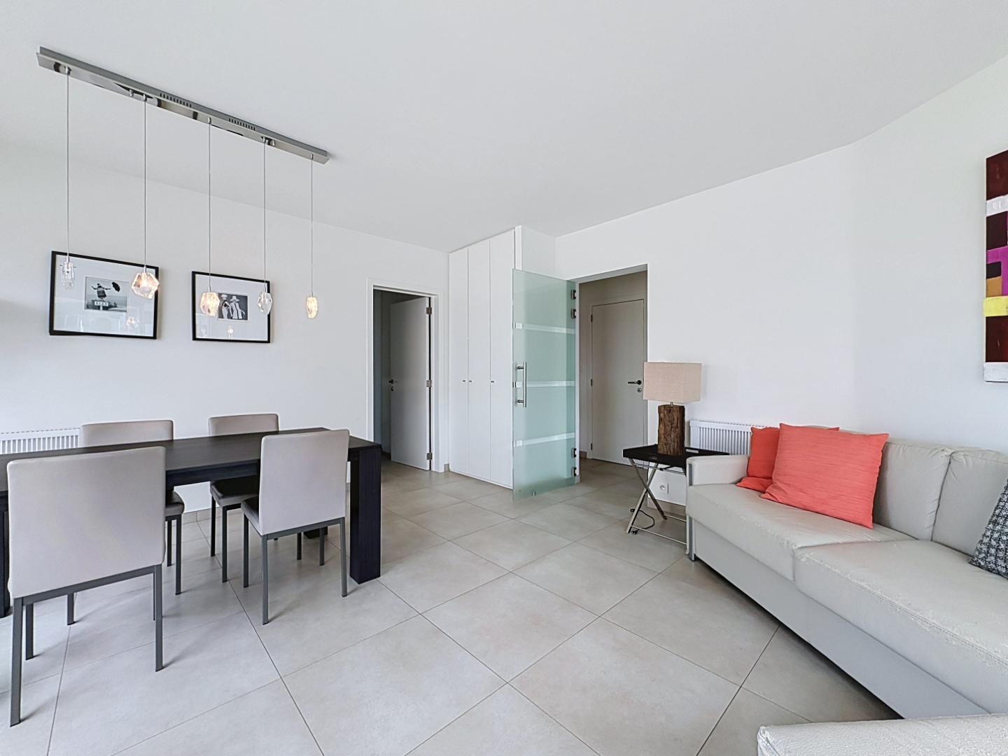 Appartement ensoleillé avec vue mer latérale à Saint-Idesbald. - photo 4