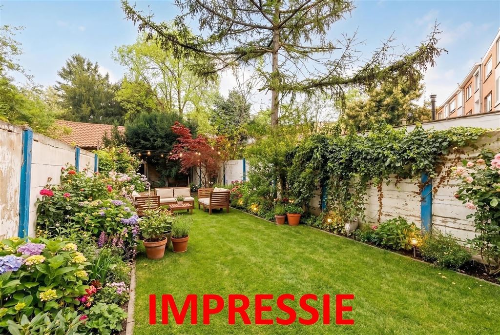 Gerenoveerd gelijkvloers appartement met zonnige tuin - foto 4