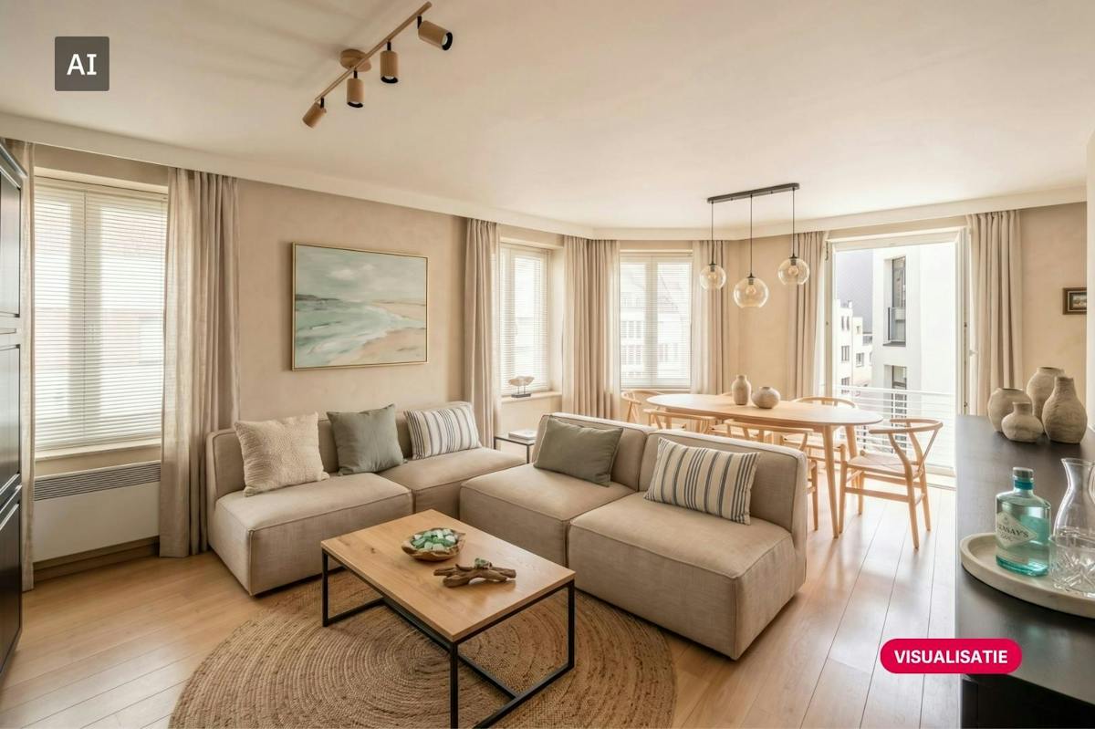 Gemeubileerde studio met slaaphoek te koop te Blankenberge - foto 3