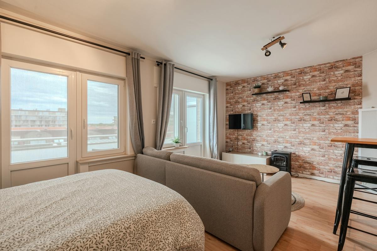 Instapklare studio met zongericht terras te Nieuwpoort. - foto 4