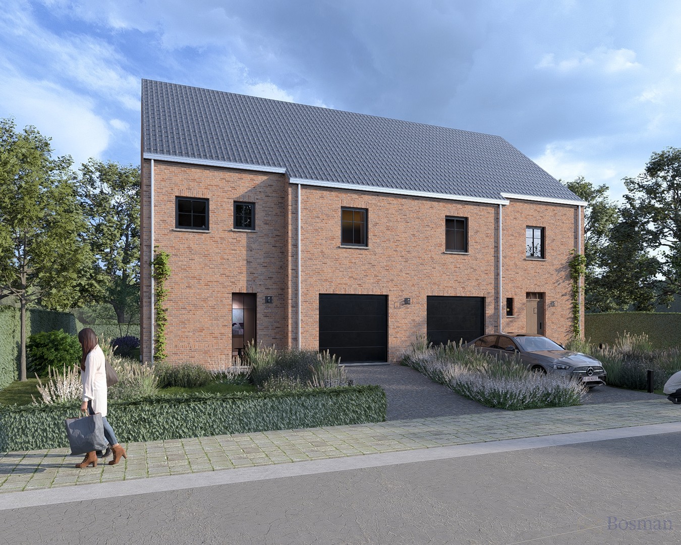 Landelijke halfopen nieuwbouwwoning te koop in Eindhout - foto 1