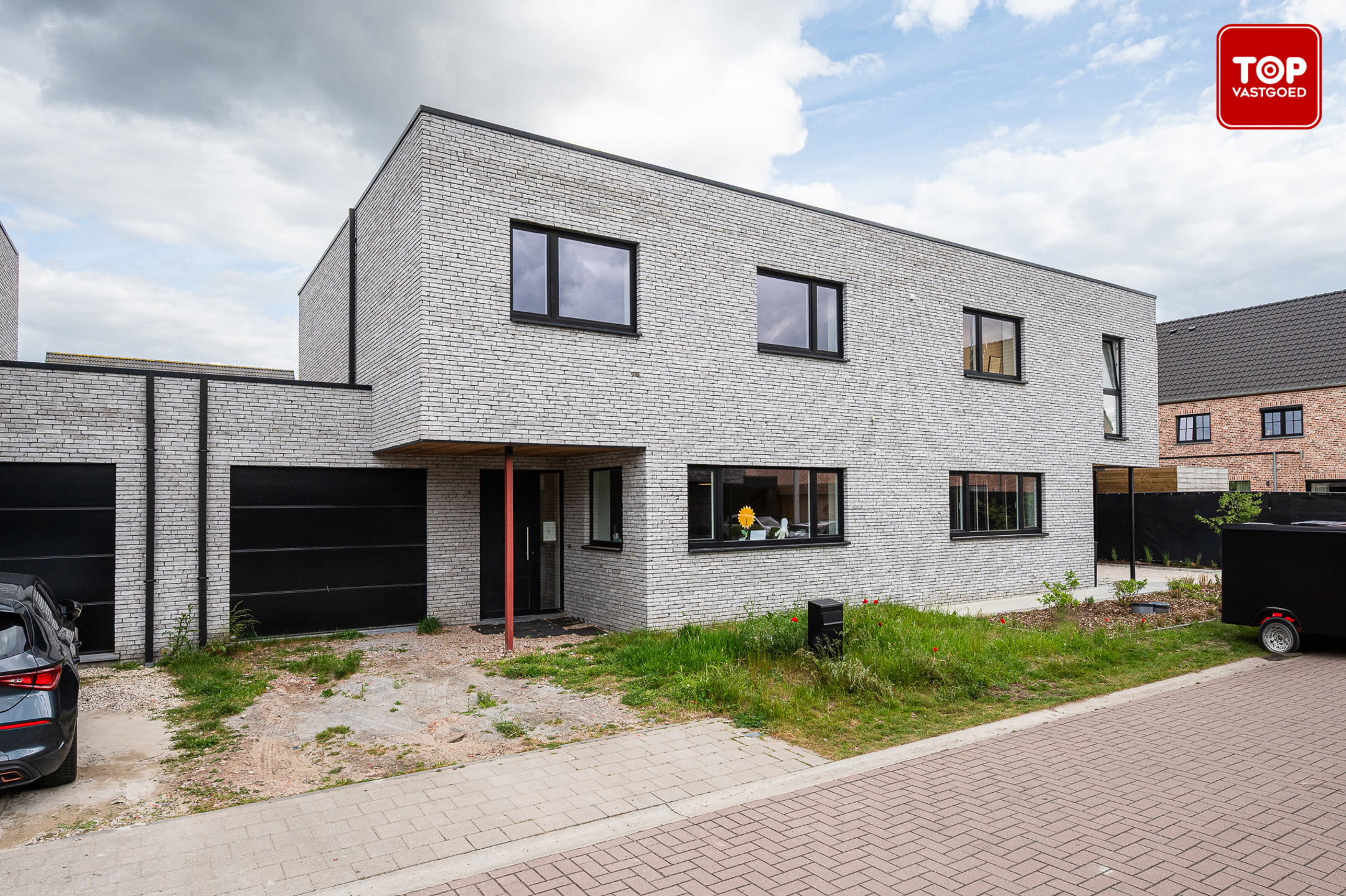Nieuwbouwwoning met 3 slaapkamers in Evergem - foto 1