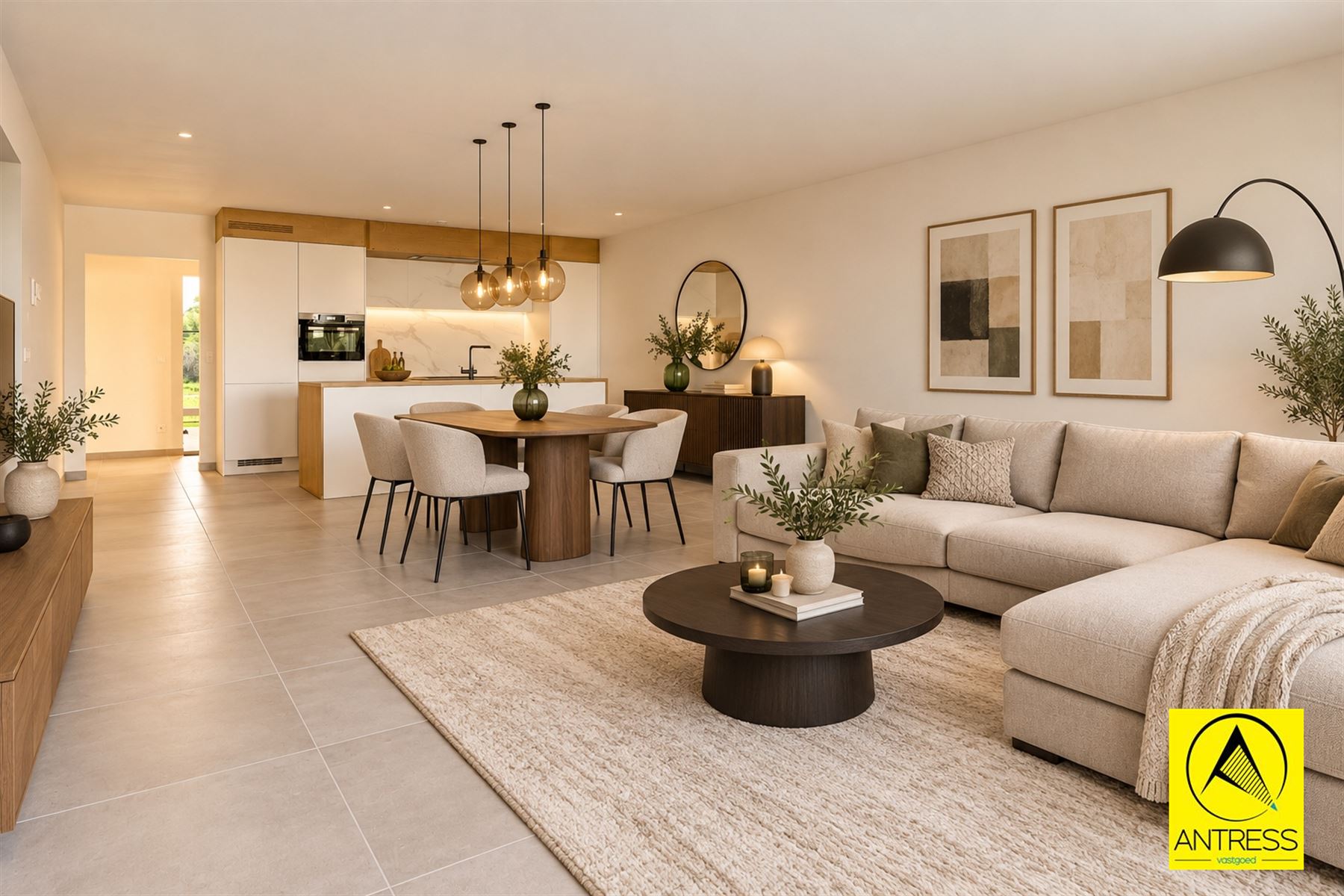 Nieuwbouw (6% BTW) gelijkvloers 3 slaapkamer appartement met voor- en achtertuin en autostaanplaats! - foto 5
