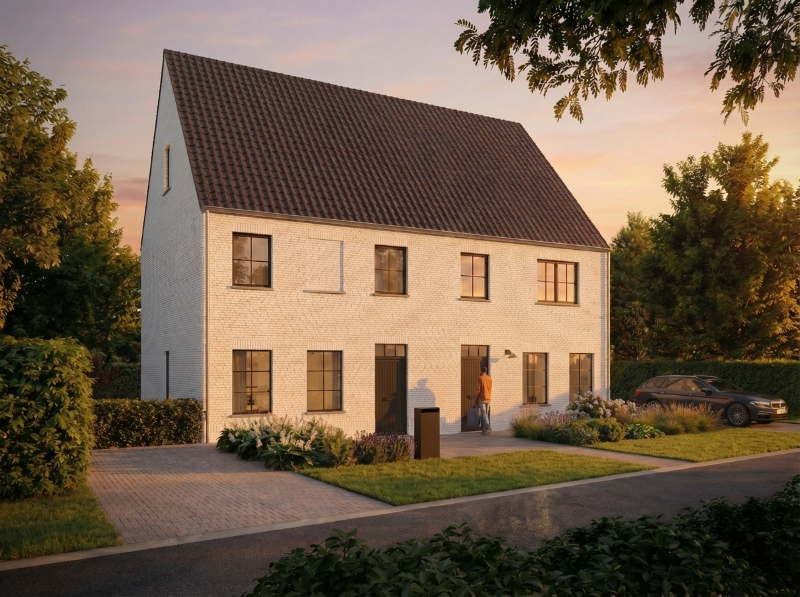 Gits (Hooglede), Middenstr-Tillostr-V.Maerlantstr - Fase 1: Lot 09 - foto 1
